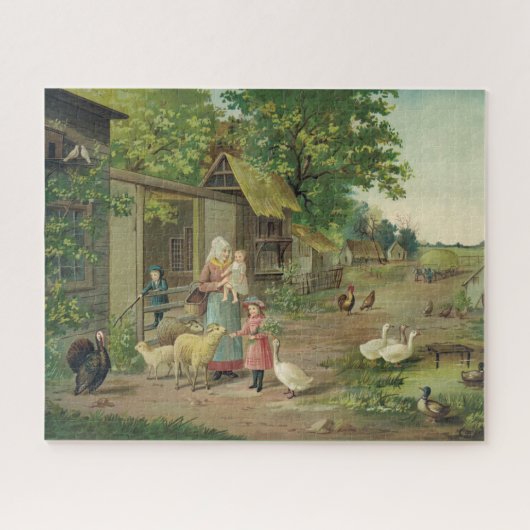  Boerderij Foto Puzzle Legpuzzel (Horizontaal)