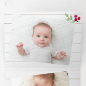 Boerderij Fotokaart Scheepslap & Magnolia Krans Drieluik Wenskaart (Binnenzijde eerst)