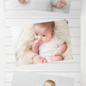 Boerderij Fotokaart Scheepslap & Magnolia Krans Drieluik Wenskaart (Binnenkant midden)