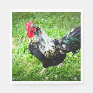 Boerderij Fowl Servet
