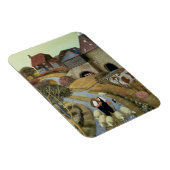 Boerderij Franse Straat Magneet (Rechterzijde)