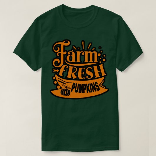 BOERDERIJ FREH PUMPKINS FUNNY THANKSGIVING T-SHIRT (Design voorkant)
