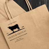 Boerderij Fresh Beef Grass Finished Market Naam to Rubberstempel