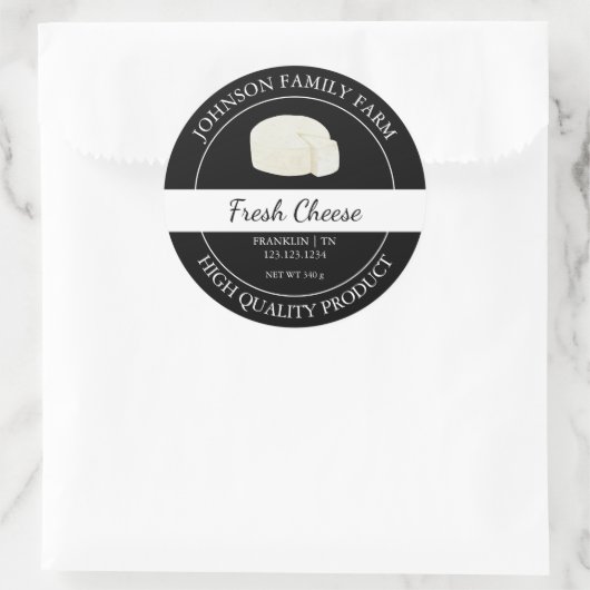 Boerderij Fresh Cheese Black Label (Tas)