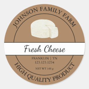 Boerderij Fresh Cheese Label