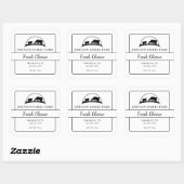 Boerderij Fresh Cheese Square Label (Vel)