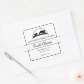 Boerderij Fresh Cheese Square Label (Envelop)