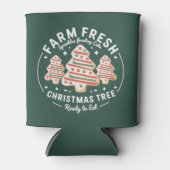 Boerderij Fresh Christmas Tree Cake Xmas Holiday Blikjeskoeler (Voorkant)