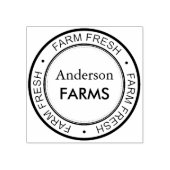 Boerderij Fresh familienaam Boerderij Rubberstempel (Afrduk)