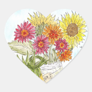 Boerderij Fresh Heart Stickers