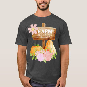 Boerderij Fresh Herfst Harvest T-shirt