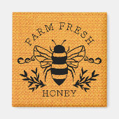 Boerderij Fresh Honey Bee Spring Sign-58219 Magneet (Voorkant)