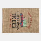 Boerderij Fresh 🎄Kerstbomen Theedoek (Horizontaal)