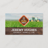 Boerderij Fresh Logo | Visitekaartje van landbouwt (Voorkant)