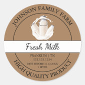 Boerderij Fresh Milk Brown Label (Voorkant)