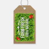 Boerderij Fresh of Organic Gift Label - SRF Cadeaulabel (Voorkant)