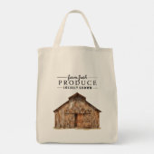 Boerderij Fresh produceert lokaal geteelde koele s Tote Bag (Achterkant)