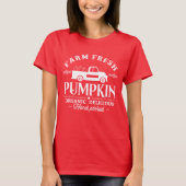 Boerderij Fresh Pumpkin Organic Delicious T-shirt (Voorkant)