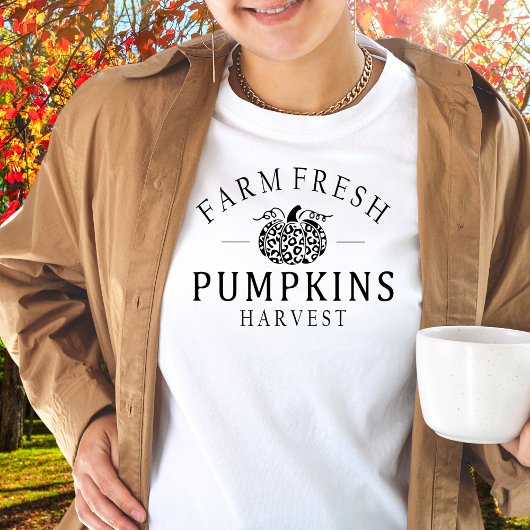 Boerderij Fresh Pumpkins Harvest TShirt