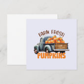 Boerderij Fresh Pumpkins – Rustic Truck (Voorkant / Achterkant)