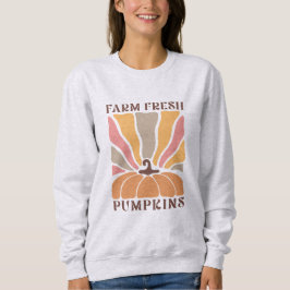 Boerderij Fresh Pumpkins Sweatshirt