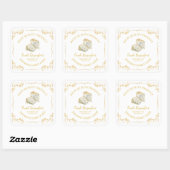 Boerderij Fresh Raquefort Cheese Square Label (Vel)