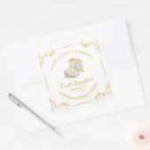 Boerderij Fresh Raquefort Cheese Square Label (Envelop)