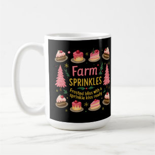 Boerderij Fresh Sprinkles Bliss met een kus Christ Koffiemok