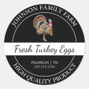 Boerderij Fresh Turkey Egg Black Label