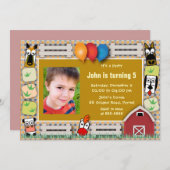 Boerderij Friends Kaart (Voorkant / Achterkant)