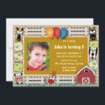 Boerderij Friends Kaart<br><div class="desc">Voor je schattige verjaardagsfeest. Paarden,  koeien,  hen,  honden en Donkey maken deze kaart leuker. Bovendien is er een koele envelop inbegrepen. Gelukkige verjaardag!</div>
