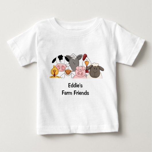 Boerderij Friends Kind T-Shirt (Voorkant)