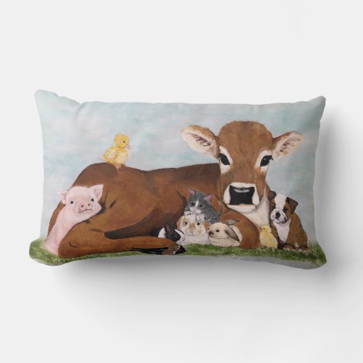 Boerderij Friends Pillow Kussen (Voorkant)