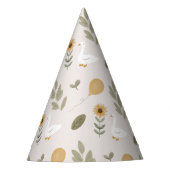 Boerderij Gans Zonnebloem Gele Ballon Feesthoedjes (Voorkant)