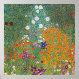 Boerderij Garden (Bauerngarten) 1905 Gustav Klimt Poster