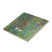 Boerderij Garden Elegance - Klimt Keramische Tegel Tegeltje (Zijkant)