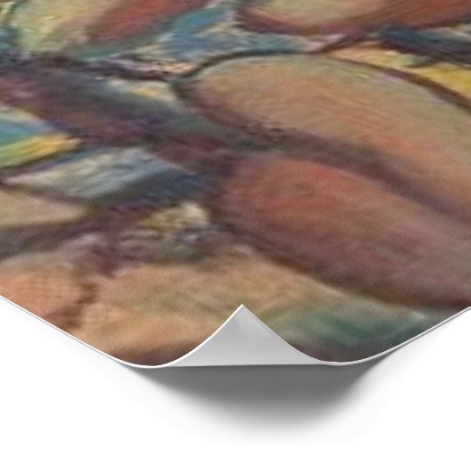 Boerderij Garden Gate Poster (Hoek)