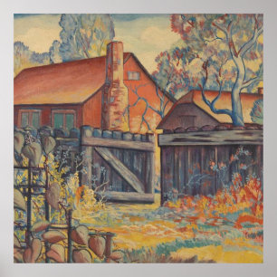 Boerderij Garden Gate Poster