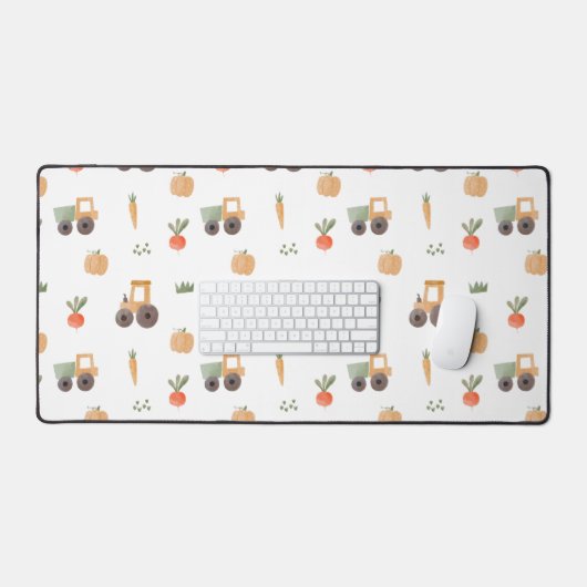 Boerderij Garden Waterverf Fun Pattern Bureaumat (Keyboard & Muis)