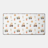 Boerderij Garden Waterverf Fun Pattern Bureaumat (Voorkant)