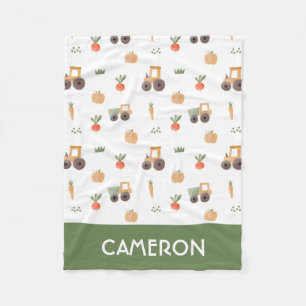 Boerderij Garden Waterverf Fun Pattern Fleece Deken