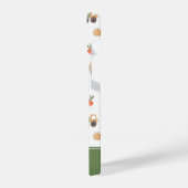 Boerderij Garden Waterverf Fun Pattern iPhone Hoesje (Linkerkant)