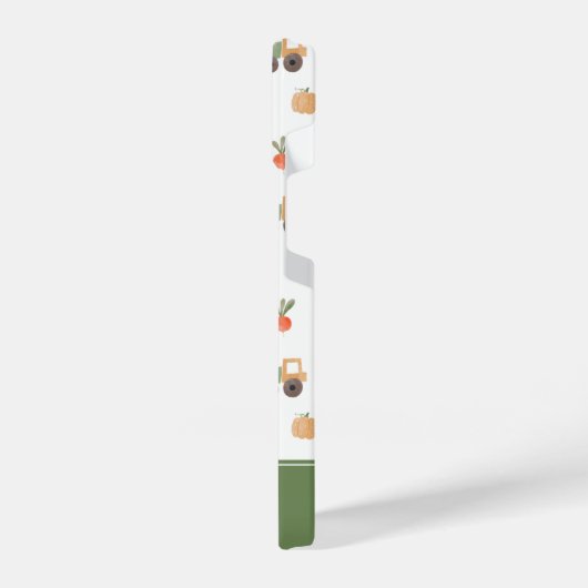 Boerderij Garden Waterverf Fun Pattern iPhone Hoesje (Linkerkant)