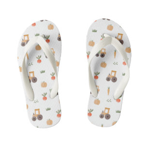 Boerderij Garden Waterverf Fun Pattern Kinder Teenslippers