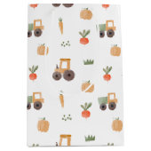 Boerderij Garden Waterverf Fun Pattern Medium Cadeauzakje (Voorkant)