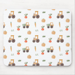 Boerderij Garden Waterverf Fun Pattern Muismat