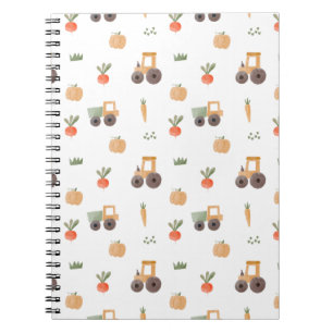 Boerderij Garden Waterverf Fun Pattern Notitieboek