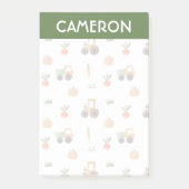 Boerderij Garden Waterverf Fun Pattern Post-it® Notes (Voorkant)