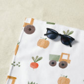 Boerderij Garden Waterverf Fun Pattern Strandlaken (In situ)