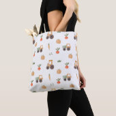 Boerderij Garden Waterverf Fun Pattern Tote Bag (Dichtbij)